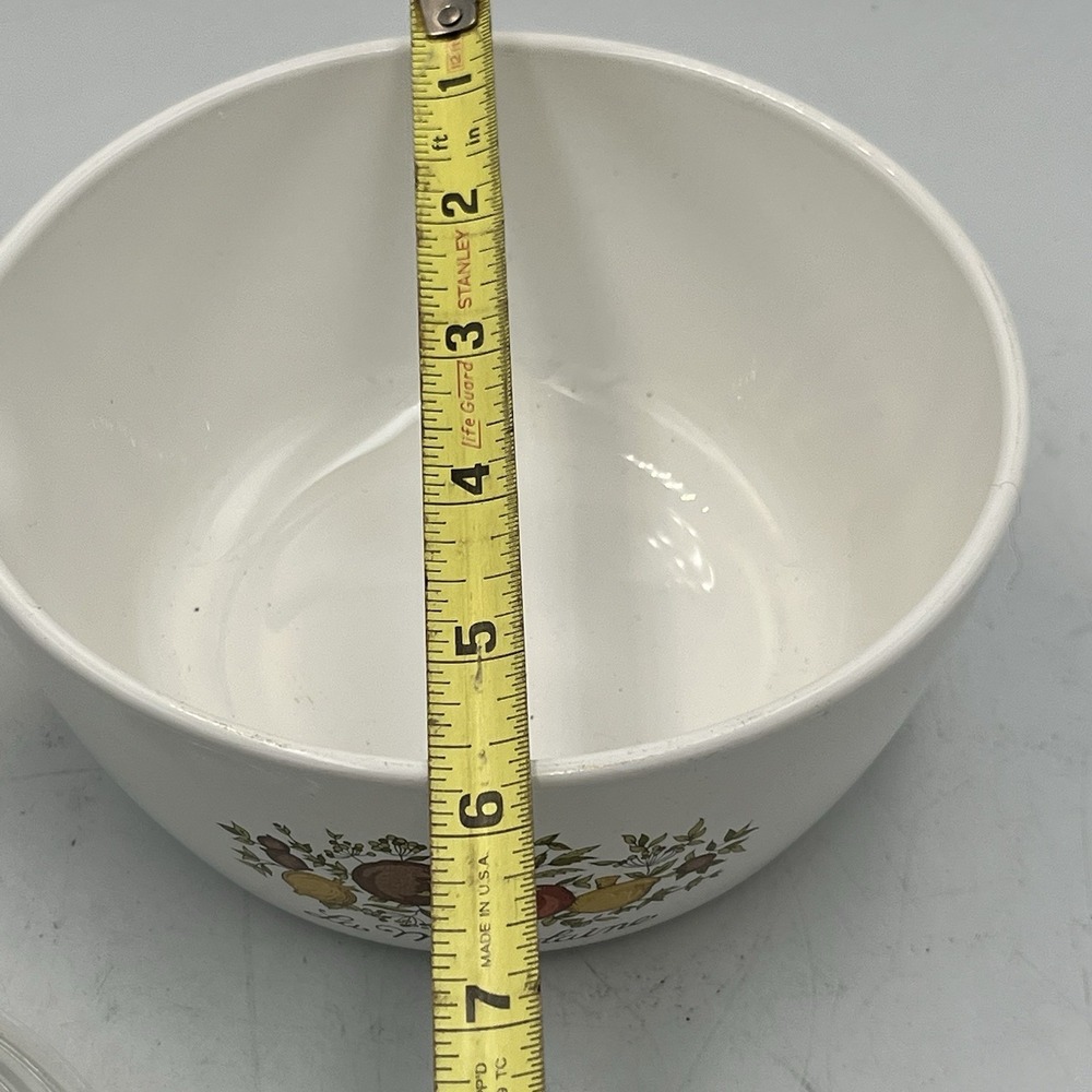 Vintage Corning Ware Spice of Life 1.5 Pint La Marjolaine P-82-B Sauce Pan w/Lid - Picture 7 of 7